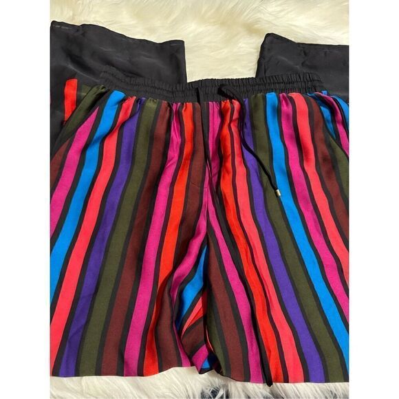 Trina Turk colorful long striped pants S - Picture 2 of 5